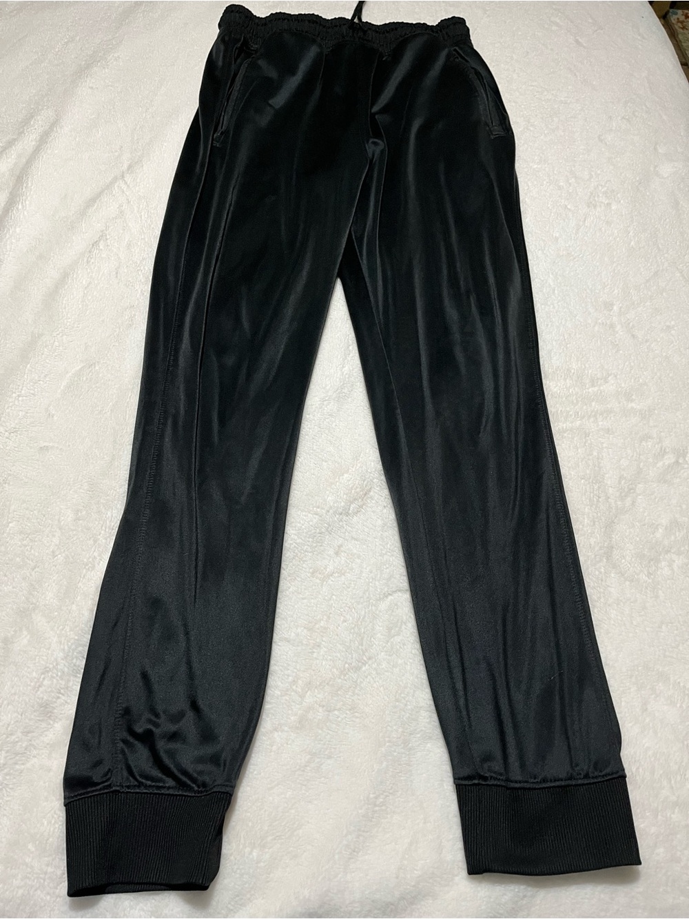 Spalding Black Men’s Jogger Track Pants
